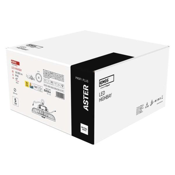 Світильник LED EMOS ZU310.6 100W IP65 4000K 60&deg; highbay ZU310.6 фото