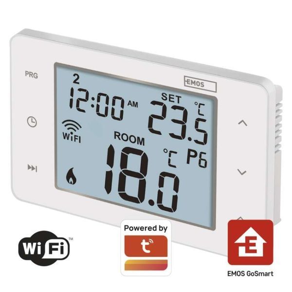 Цифровий кімнатний термостат EMOS P56201 з Wi-Fi P56201 фото