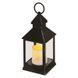 Светодиодное украшение &ndash; антикварный фонарь, черный, мигающий, 3x AAA, для помещений, винтажный, с таймером (DCLV02) DCLV02 фото 2