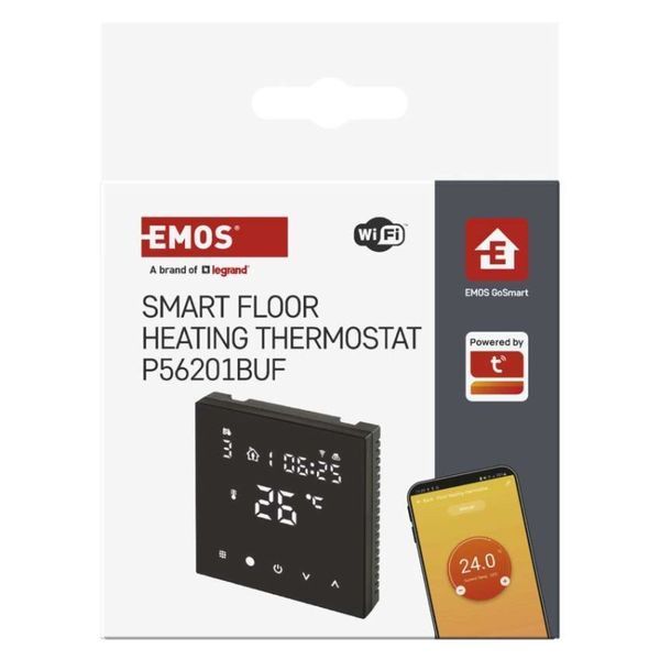 Программируемый напольный проводной WiFi термостат GoSmart P56201BUF P56201BUF фото