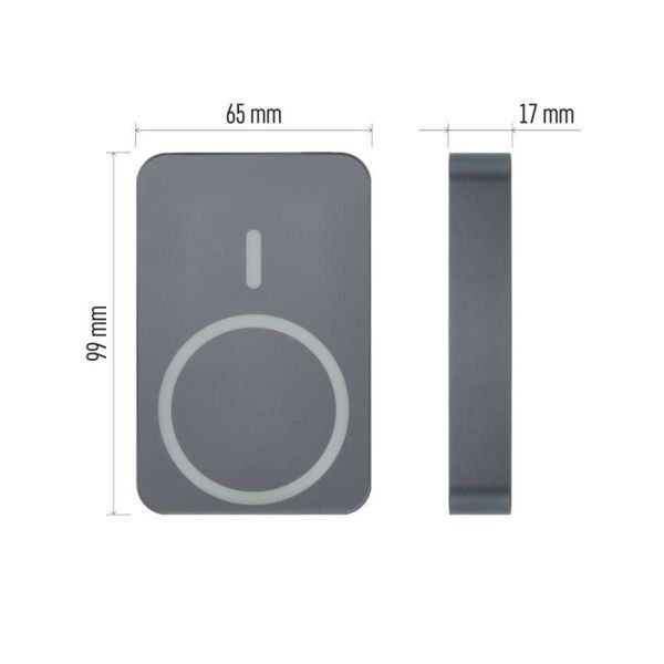 Повербанк беспроводной EMOS B0551GY MagSafe 10 000 мАч 20 Вт B0551GY фото