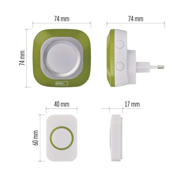 Беспроводной дверной звонок EMOS P5733G P5733G фото