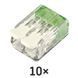 Клема важільна EMOS A9101 4 мм&sup2;, 10 шт.