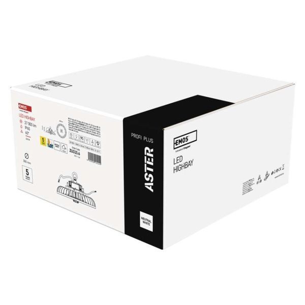 Світильник LED EMOS ZU315.6 150W IP65 4000K 60&deg; highbay ZU315.6 фото