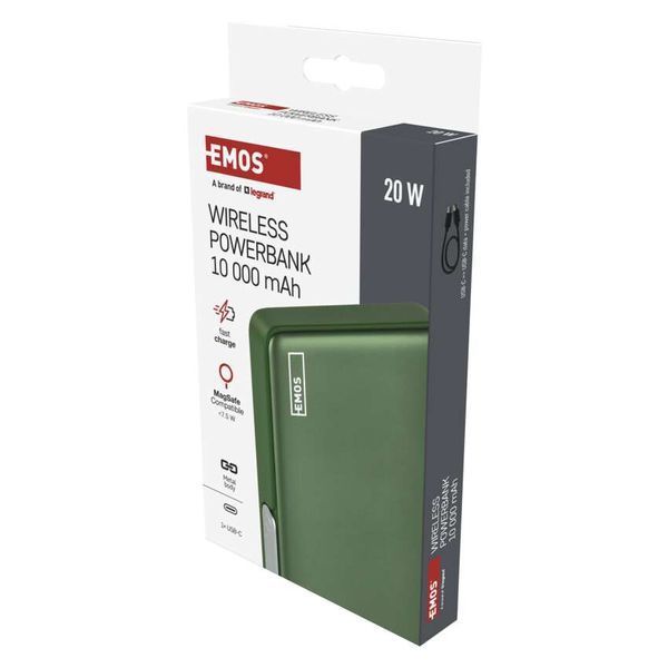Повербанк EMOS B0552AG MagSafe 10 000 мАг 20 Вт  B0552AG фото