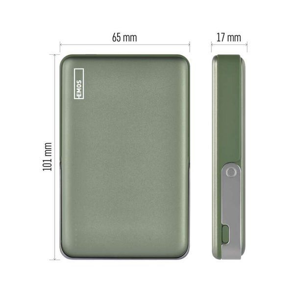 Повербанк EMOS B0552AG MagSafe 10 000 мАг 20 Вт  B0552AG фото