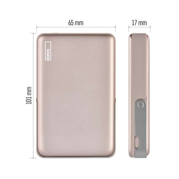Повербанк EMOS B0552RG MagSafe 10 000 мАч 20 Вт B0552RG фото