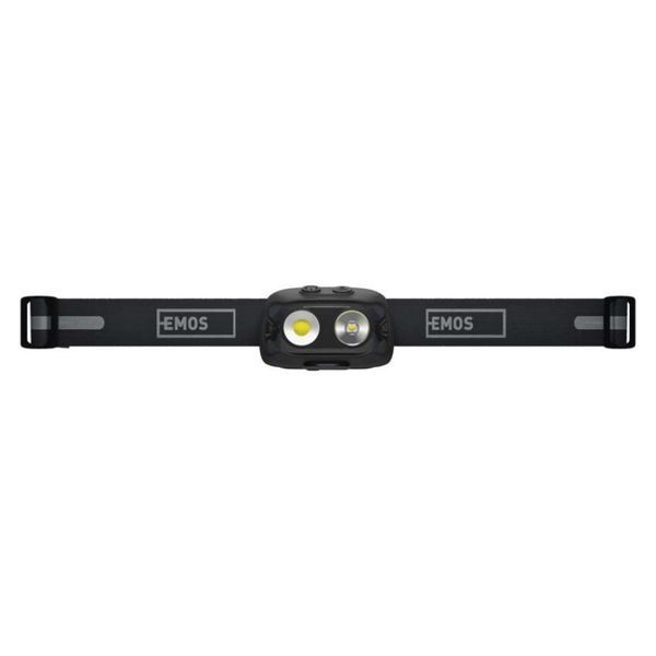 Ліхтар налобний акумуляторний Emos P3542 COB LED 500 Lm Li-pol 1200 mAh P3542 фото