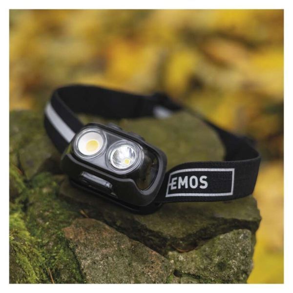 Ліхтар налобний акумуляторний Emos P3542 COB LED 500 Lm Li-pol 1200 mAh P3542 фото