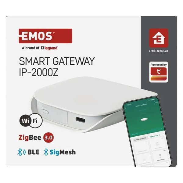 Багатофункціональний шлюз ZigBee EMOS H5002 GoSmart з Bluetooth та WiFi H5002 фото