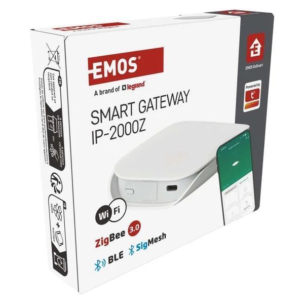Багатофункціональний шлюз ZigBee EMOS H5002 GoSmart з Bluetooth та WiFi H5002 фото