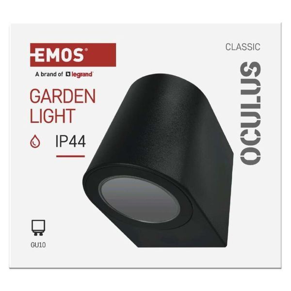 Світильник світлодіодний садовий EMOS OCULUS, 8.8 &times; 6.7 &times; 8 cm, 1 &times; GU10, 35 W ZGF010P ZGF010P фото