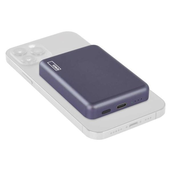 Повербанк EMOS B0555BL MagSafe 5 000 мАч 20 Вт B0555BL фото