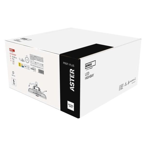 Світильник LED EMOS ZU320.12 200W IP65 4000K 120&deg; highbay ZU320.12 фото
