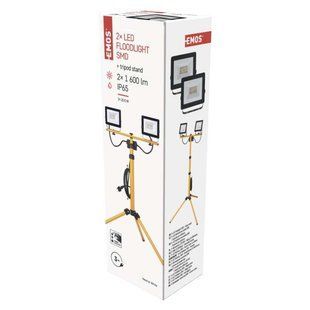 Світлодіодний прожектор HOBBY SLIM 2&times; 20.5W + штатив, жовтий, нейтрально-білий ZS2221.2 ZS2221.2 фото