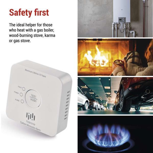Сигналізатор CO GoSmart TCS0101W з WiFi P56400S P56400S фото