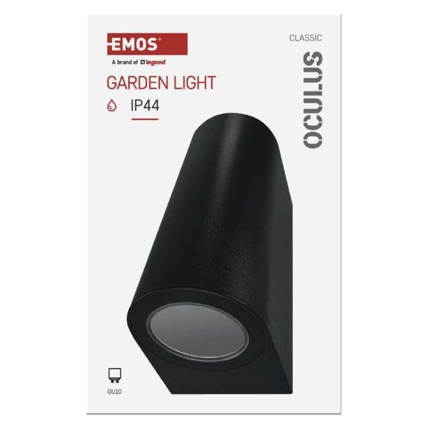 Светильник светодиодный садовый EMOS OCULUS, 8.8&times;6.7&times;15.3 cm, 2&times;GU10, 35 W ZGF020P ZGF020P фото