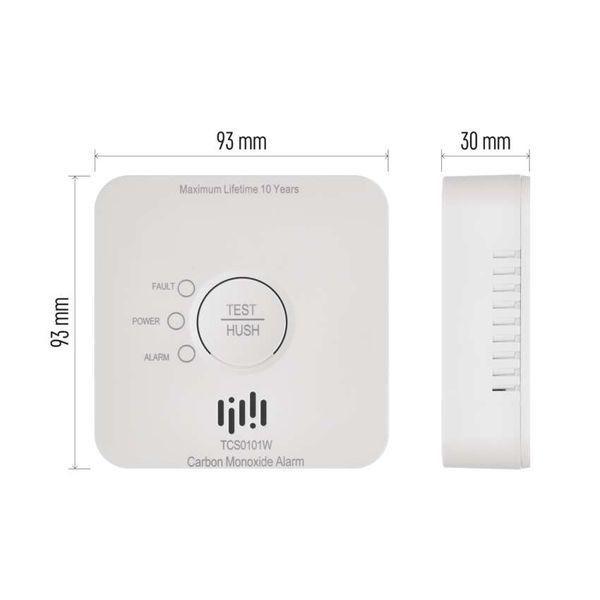Сигналізатор CO GoSmart TCS0101W з WiFi P56400S P56400S фото