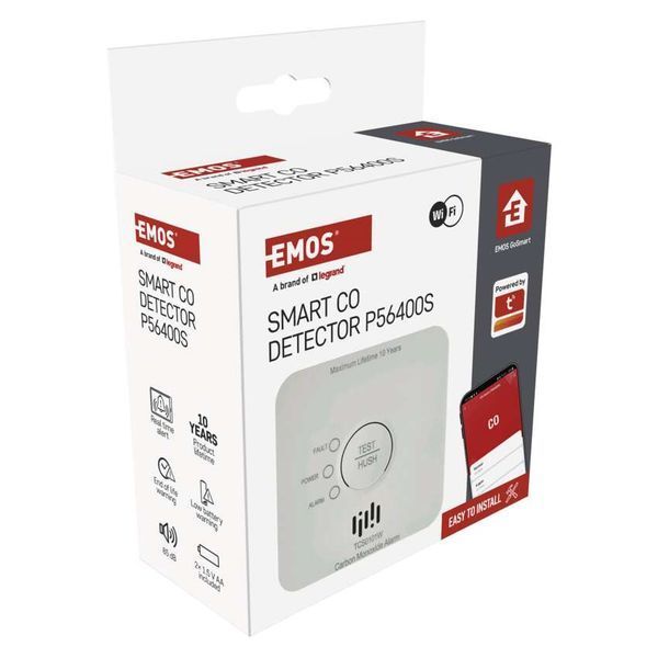 Сигналізатор CO GoSmart TCS0101W з WiFi P56400S P56400S фото