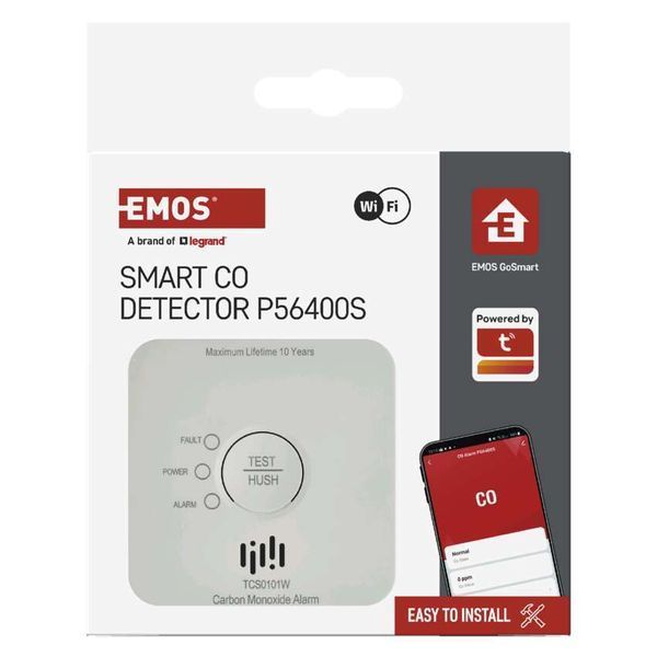 Сигналізатор CO GoSmart TCS0101W з WiFi P56400S P56400S фото