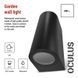Светильник светодиодный садовый EMOS OCULUS, 8.8&times;6.7&times;15.3 cm, 2&times;GU10, 35 W ZGF020P ZGF020P фото 4