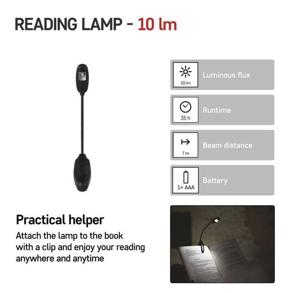 Ліхтар книжковий Emos P3400 10 Lm 1&times; AAA P3400 фото