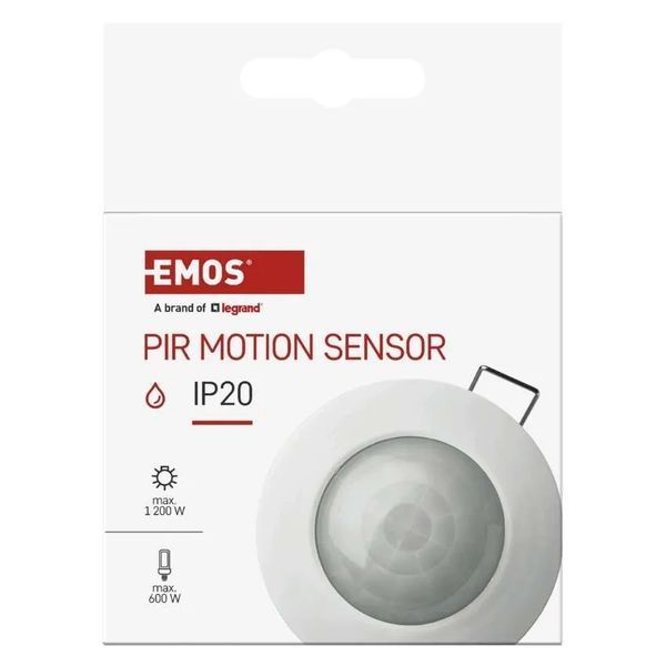 Датчик движения Emos GS12111 PIR IP20 1200 W GS12111 фото