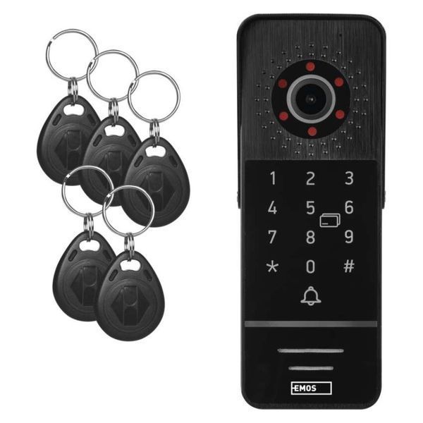 Виклична панель відеодомофону з камерою EM-10AHD KEY-1 H3019 H3019 фото
