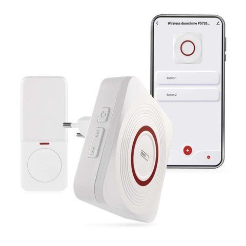 Розумний бездротовий дверний дзвінок EMOS P5735WS WIFI P5735WS фото
