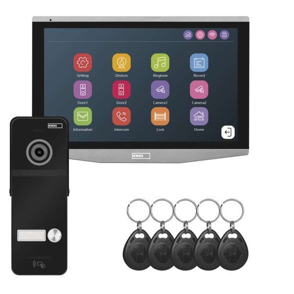 Комплект відеодомофона GoSmart EMOS IP-750A з WiFi H4020 H4020 фото