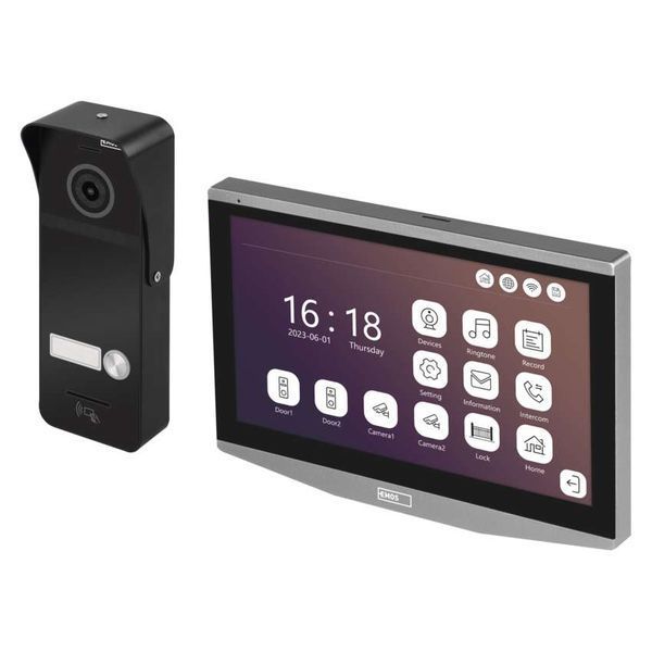 Комплект відеодомофона GoSmart EMOS IP-750A з WiFi H4020 H4020 фото