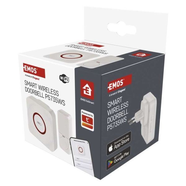Умный беспроводной дверной звонок EMOS P5735WS WIFI P5735WS фото