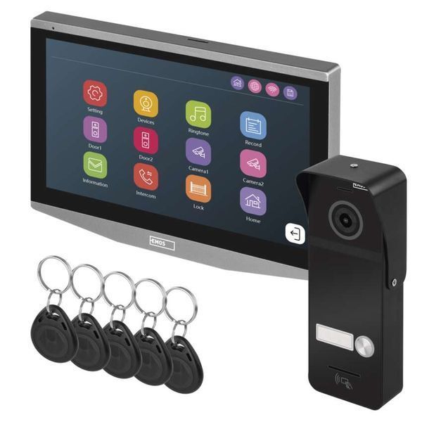 Комплект відеодомофона GoSmart EMOS IP-750A з WiFi H4020 H4020 фото
