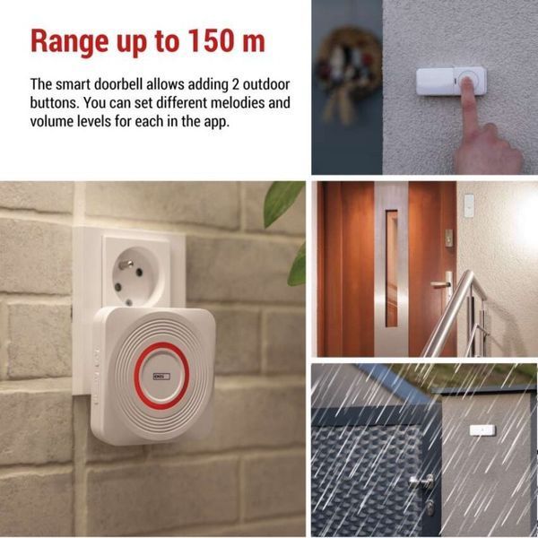 Умный беспроводной дверной звонок EMOS P5735WS WIFI P5735WS фото