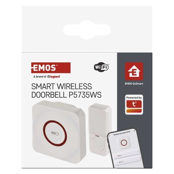Умный беспроводной дверной звонок EMOS P5735WS WIFI P5735WS фото