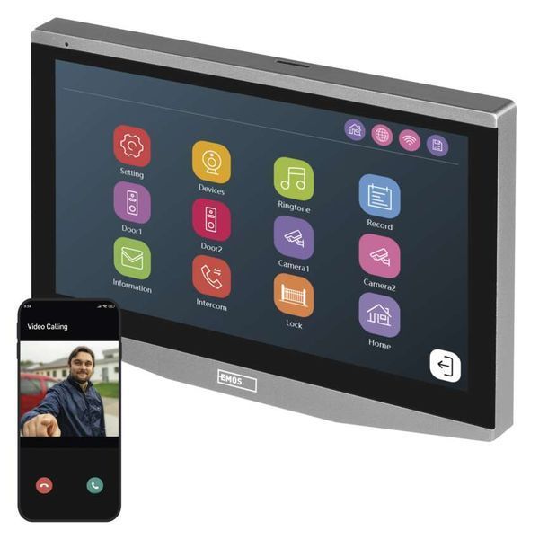 Додатковий монітор GoSmart IP-750B для відеодомофона IP-750A H4021 H4021 фото