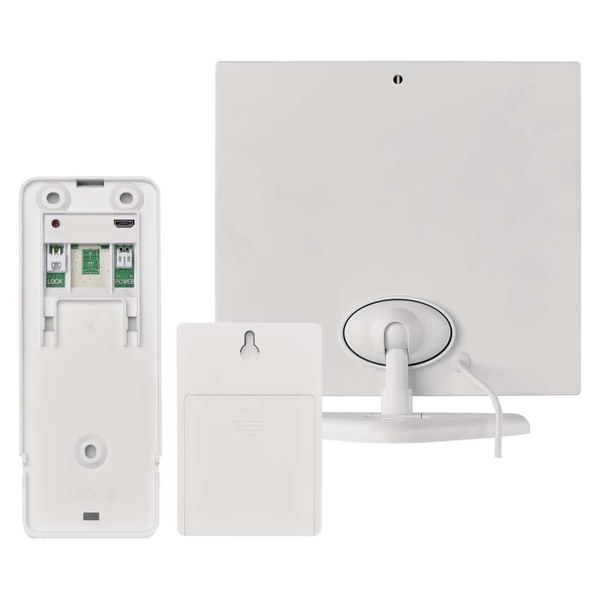 Умный беспроводной видеозвонок EMOS H4030 GoSmart на аккумуляторе с Wi-Fi и солнечной панелью H4030 фото