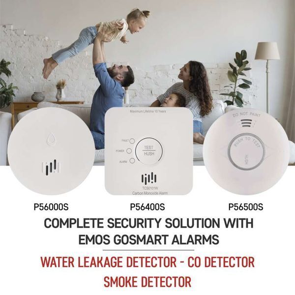 Датчик диму GoSmart TS380C-HW з WiFi P56500S P56500S фото
