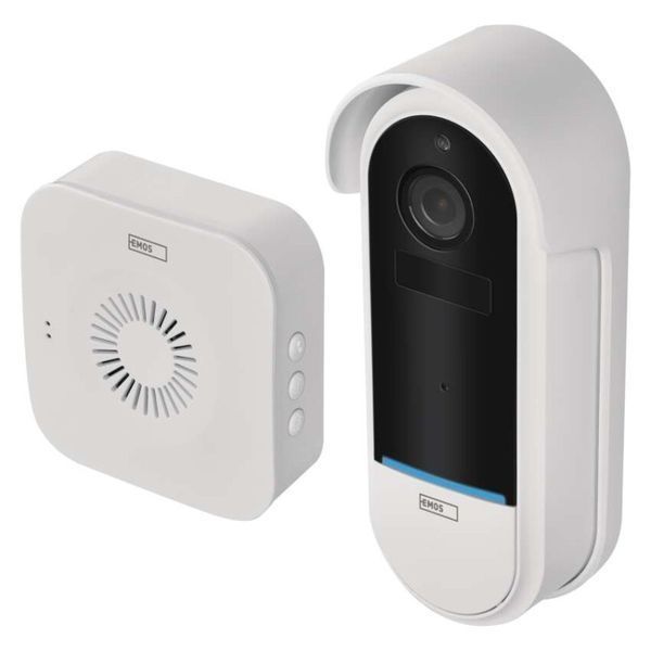 Розумний бездротовий відеодзвінок EMOS H4032 GoSmart на акумуляторі з Wi-Fi H4032 фото