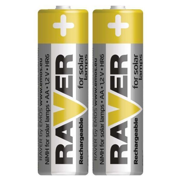 Аккумулятор RAVER by Emos B7426 AA HR6, NiMH, 600mAh, блистер 2шт. B7426 фото