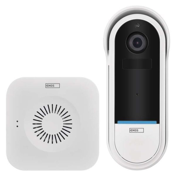 Розумний бездротовий відеодзвінок EMOS H4032 GoSmart на акумуляторі з Wi-Fi H4032 фото