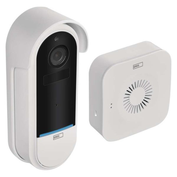 Розумний бездротовий відеодзвінок EMOS H4032 GoSmart на акумуляторі з Wi-Fi H4032 фото