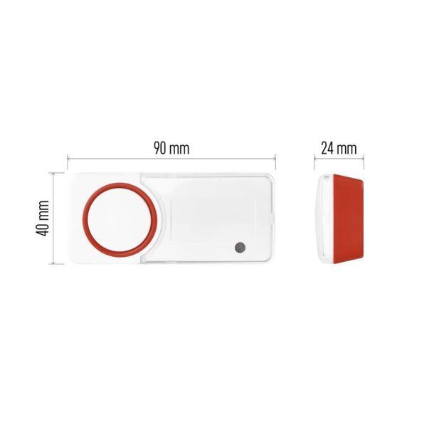 Замінна кнопка для бездротового дверного дзвінка P5750 P5750T P5750T фото