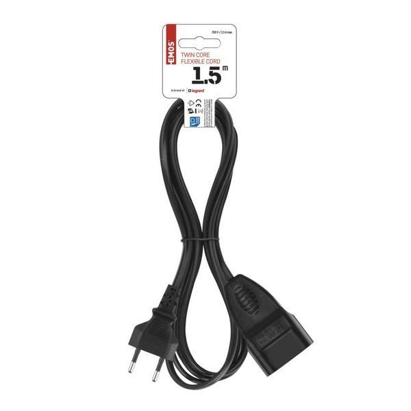 Мережевий подовжувач EMOS PC01301 1 розеткa 1,5 м PC01301 фото