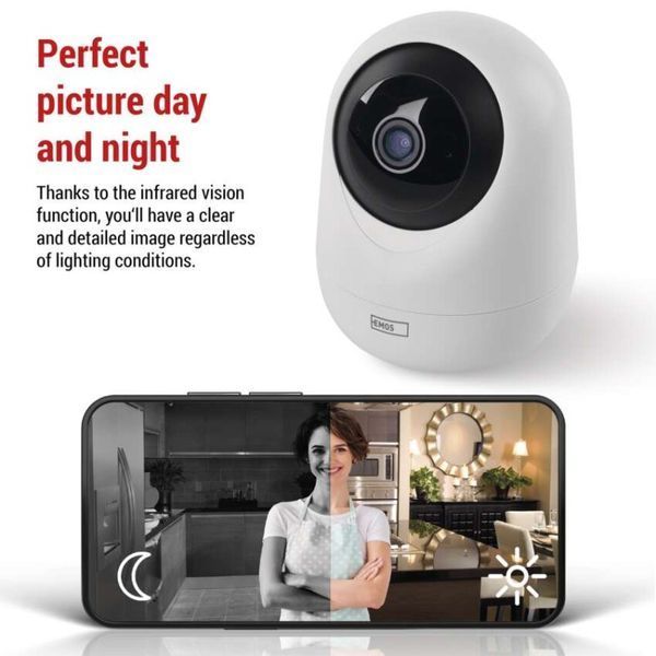 Розумна IP-камера Emos H4060 GoSmart, з Wi-Fi, 2.4 GHz/5 GHz H4060 фото