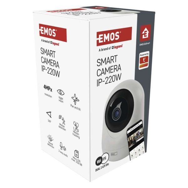 Розумна IP-камера Emos H4060 GoSmart, з Wi-Fi, 2.4 GHz/5 GHz H4060 фото