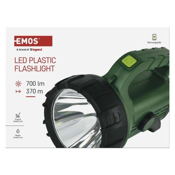 Фонарь аккумуляторный Emos P2315 700 Lm 3600 mAh Li-Ion пластик