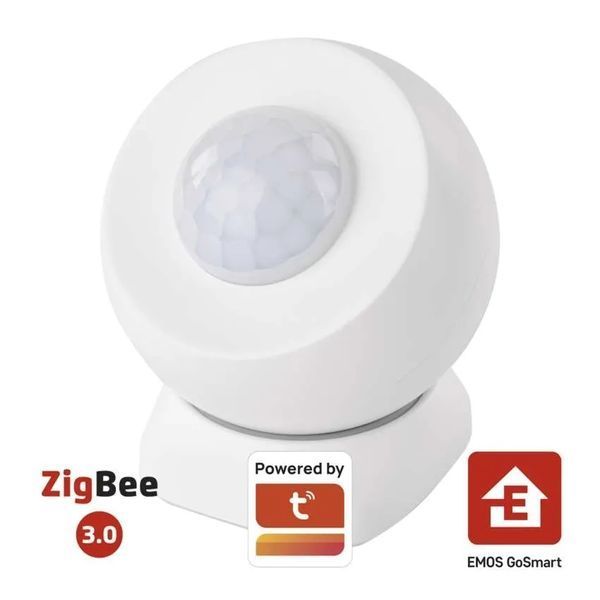 Розумний бездротовий датчик руху EMOS H5024 GoSmart PIR IP20 ZigBee 3.0 H5024 фото