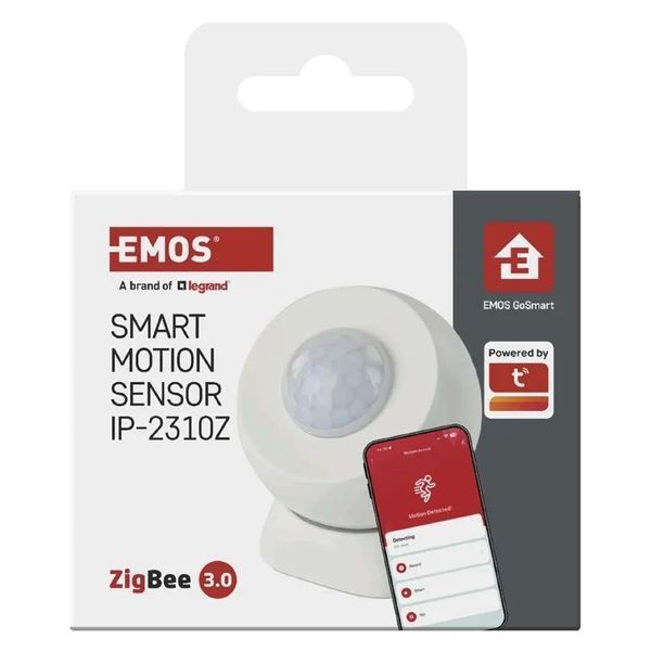 Розумний бездротовий датчик руху EMOS H5024 GoSmart PIR IP20 ZigBee 3.0 H5024 фото