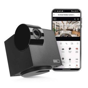 Розумна IP-камера Emos H4061 GoSmart, з Wi-Fi, чорна H4061 фото